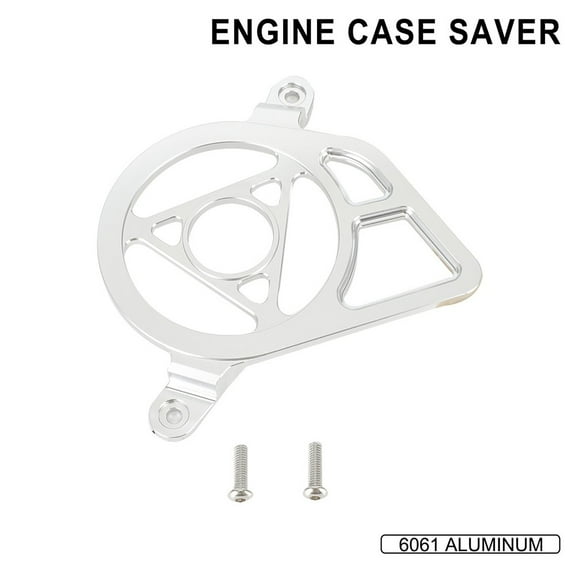 Engine Case Saver Aluminum Alloy Engine Cover for Talaria Mx3 for Mx4 Dirt Bike Silver