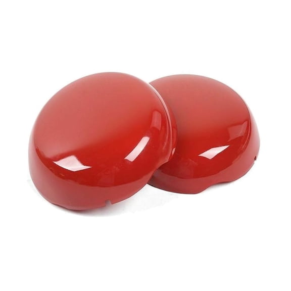 Engine Compartment Suspension Cover Trim - Red Color - 2 Piece Set