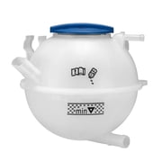 SPEEDWOW Engine Coolant Expansion Reservoir Overflow Tank Compatible with Audi A3 Q3 TT RS TTS Quattro Volkswagen VW Beetle Eos Golf R GTI Jetta Passat CC Rabbit Tiguan Replace 603-253 1K0121407A