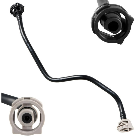 Engine Coolant Overflow Hose Reservoir Pipe Vent Tube Fit for Audi A6 A7 Quattro 2012-2018 with 2.0L L4 3.0L V6 Engine Replace#: 4G0121081AE 4G0121081CT