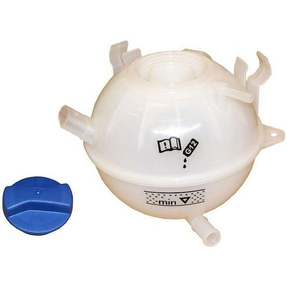 Engine Coolant Overflow Tank Kit - Compatible with 2009 - 2017 Volkswagen CC 2010 2011 2012 2013 2014 2015 2016