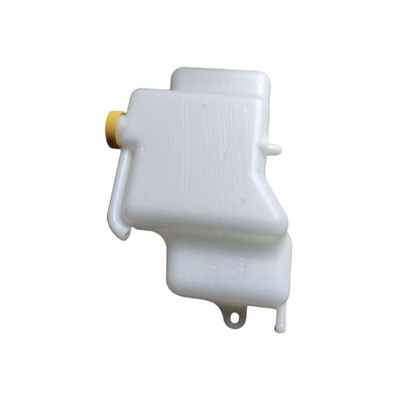 Engine Coolant Radiator Reservoir Tank For Mitsubishi L200 2008 2009 2010 2011 2012 2013 2014 2015, Replacement MN135072-With Cap-White