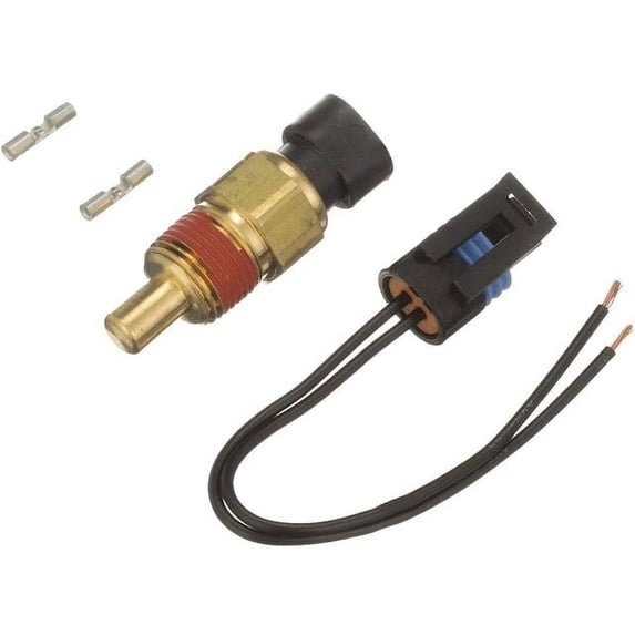 Engine Coolant Temperature Sensor Kit - Compatible with 1982 - 1990 GMC S15 1983 1984 1985 1986 1987 1988 1989