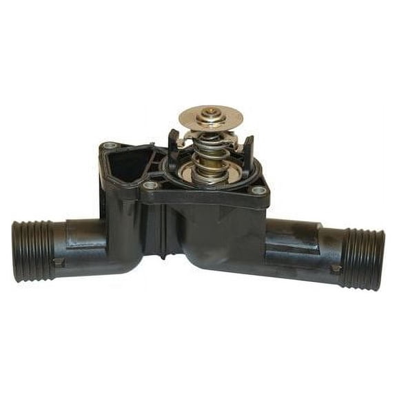 Engine Coolant Thermostat Housing Assembly - Compatible with 1996 - 1998 BMW Z3 1.9L 4-Cylinder 1997