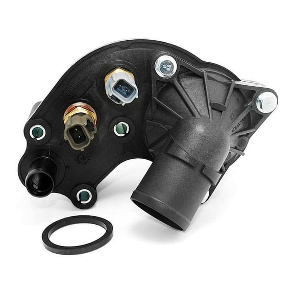 Engine Coolant Thermostat Housing Assembly - Compatible with 1998 - 2001 Mercury Mountaineer 4.0L V6 1999 2000