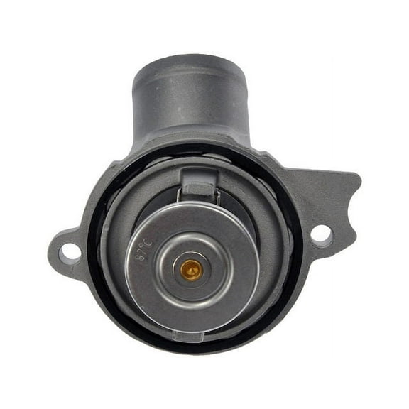 Engine Coolant Thermostat Housing Assembly - Compatible with 1998 - 2002 Mercedes-Benz E430 4.3L V8 1999 2000 2001