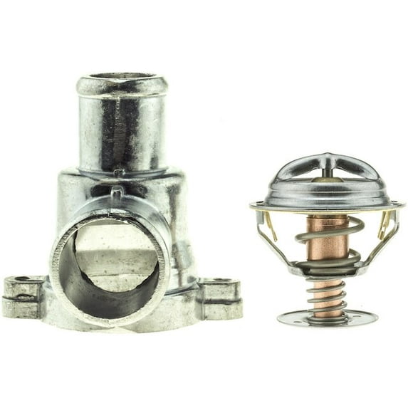 Engine Coolant Thermostat Housing Assembly - Compatible with 2000 - 2005 Lincoln LS 3.0L V6 2001 2002 2003 2004