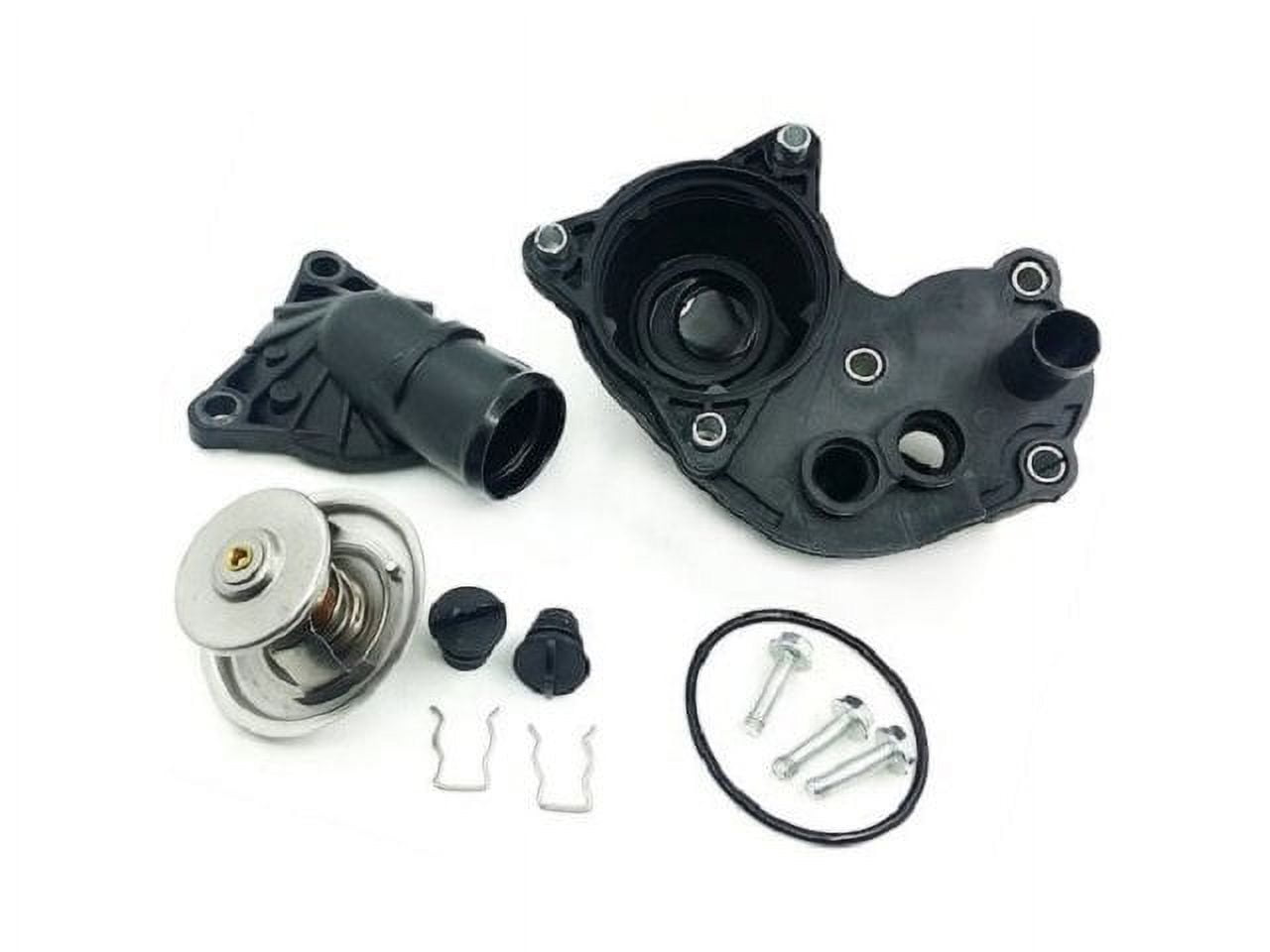 Engine Coolant Thermostat Housing Assembly Compatible with 2001