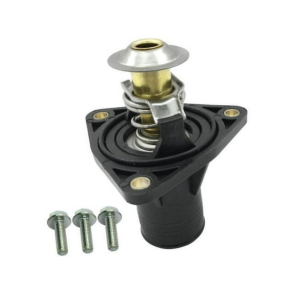 Engine Coolant Thermostat Housing Assembly - Compatible with 2002 - 2008 Jaguar X-Type 2003 2004 2005 2006 2007