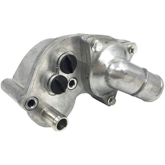 Engine Coolant Thermostat Housing Assembly - Compatible with 2002 - 2010 Ford Explorer 4.0L V6 - Replacement