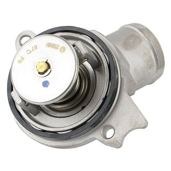 Engine Coolant Thermostat Housing Assembly - Compatible with 2003 - 2006 Mercedes-Benz CLK500 5.0L V8 2004 2005