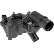 Engine Coolant Thermostat Housing Assembly - Compatible with 2005 - 2010 Ford Mustang 4.0L V6 2006 2007 2008 2009