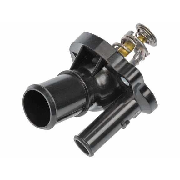 Engine Coolant Thermostat Housing Assembly - Compatible with 2007 - 2012 Mazda CX-7 2008 2009 2010 2011