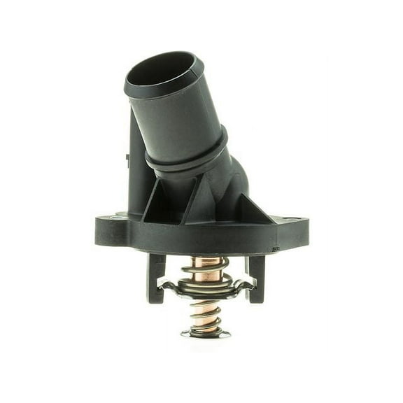 Engine Coolant Thermostat Housing Assembly - Compatible with 2007 - 2012 Mazda CX-7 - Motorad
