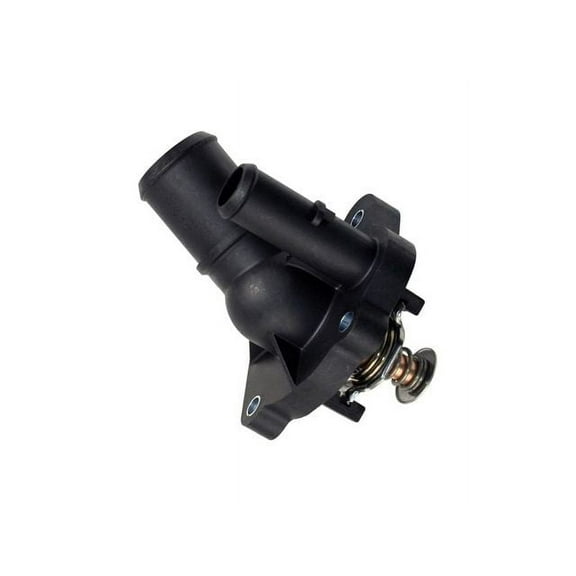 Engine Coolant Thermostat Housing Assembly - Compatible with 2007 - 2013 Mazda 3 Mazdaspeed - Beck Arnley