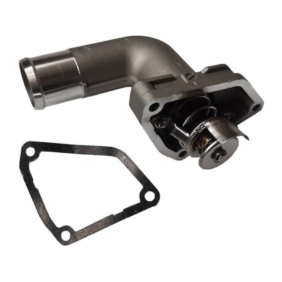 Engine Coolant Thermostat Housing Assembly - Compatible with 2009 - 2014, 2016 - 2018 Nissan Maxima 3.5L V6 2010 2011 2012 2013 2017