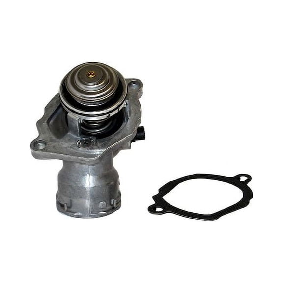Engine Coolant Thermostat Housing Assembly - Compatible with 2010 - 2012 Mercedes-Benz GLK350 3.5L V6 2011