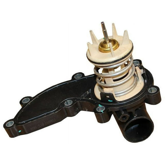 Engine Coolant Thermostat Housing Assembly - Compatible with 2010 - 2016 Audi S4 3.0L V6 2011 2012 2013 2014 2015