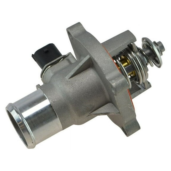 Engine Coolant Thermostat Housing Assembly - Compatible with 2011 - 2015 Chevy Cruze 1.8L 4-Cylinder 2012 2013 2014