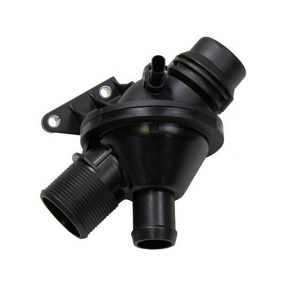 Engine Coolant Thermostat Housing Assembly - Compatible with 2012 - 2016 BMW 328i 2.0L 4-Cylinder 2013 2014 2015