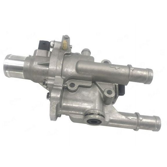 Engine Coolant Thermostat Housing Assembly - Compatible with 2012 - 2016 Chevy Sonic 2013 2014 2015
