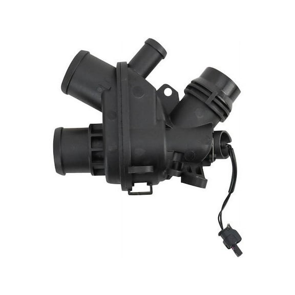 Engine Coolant Thermostat Housing Assembly - Compatible with 2017 Jaguar XF 3.0L V6