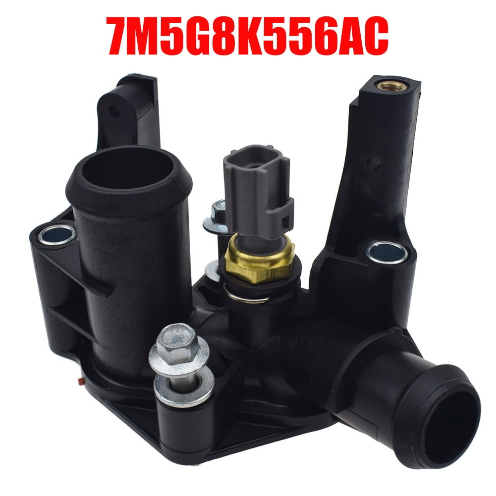 Engine Coolant Water Outlet Thermostat Housing 7M5G8K556AC for Ford Fiesta Focus