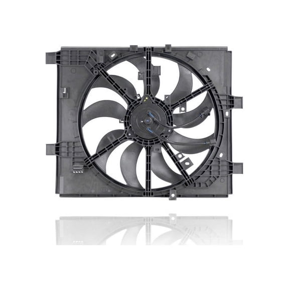 Engine Cooling Fan Assembly - Cooling Direct Fit/For FO4050101 15-17 Nissan Juke-S/SL/SV/Nismo - Without Control-Module - 214833YM0A
