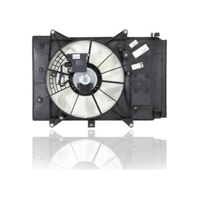 Engine Cooling Fan Assembly - Cooling Direct Fit/For PEHH15025 16-20 Mazda CX3 - With Control Module Fits select: 2016-2021 MAZDA CX-3