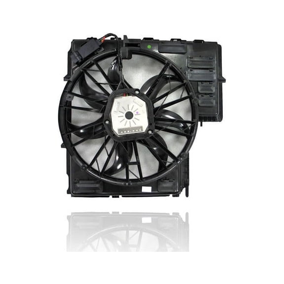 Engine Cooling Fan Assembly - Depo Fit/For BM3110105 04-06 BMW X5 4.4/4.8L - With Fan Control Module - 17427521767