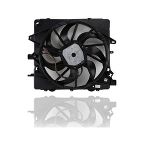 Engine Cooling Fan Assembly - Cooling Direct Compatible/Replacement for '13-14 Cadillac ATS Sedan, 14-14 CTS 2.0/3.6 Liter 1st Design Heavy Duty With Engine Oil Cooler & Fan Control Module - 22895851
