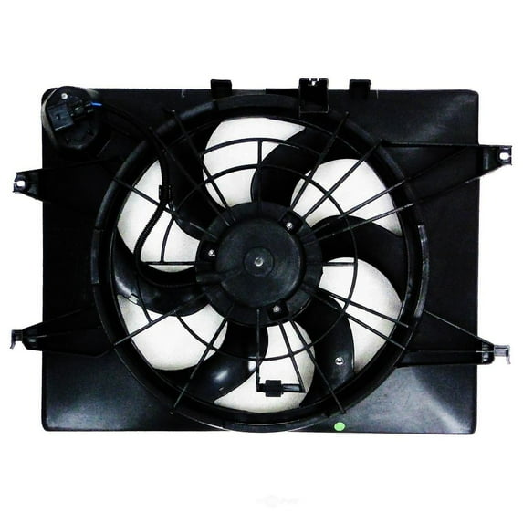 Engine Cooling Fan Assembly Fits select: 2011-2013 KIA OPTIMA, 2011-2013 HYUNDAI SONATA