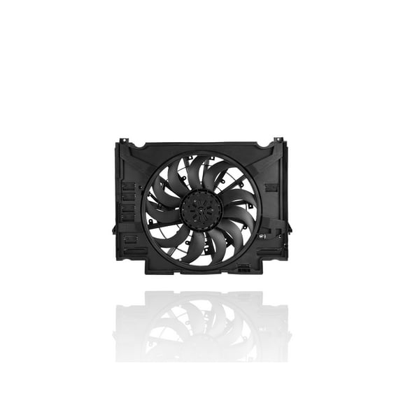 Engine Cooling Fan Assembly - Pacific Best Inc. Compatible/Replacement for '17-24 Jaguar F-Pace, 18-24 Land Rover Range Rover Velar 4/6Cy 2.0TD/3.0S - T4A38660