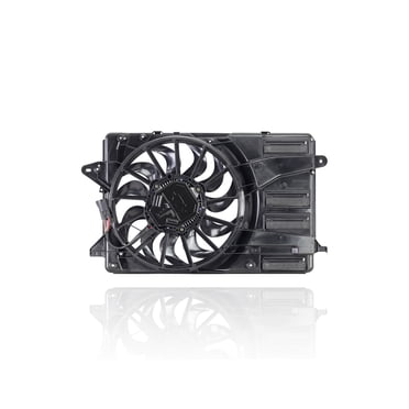 Greatparts Engine Cooling Fan Assembly For 2016-2020 Chevy Malibu & Buick LaCrosse 1.5L - Replaces 84000785