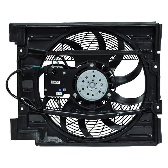 Engine Cooling Fan Assembly -- Radiator Fan Fits select: 1999-2000 BMW 528, 2001-2003 BMW 530