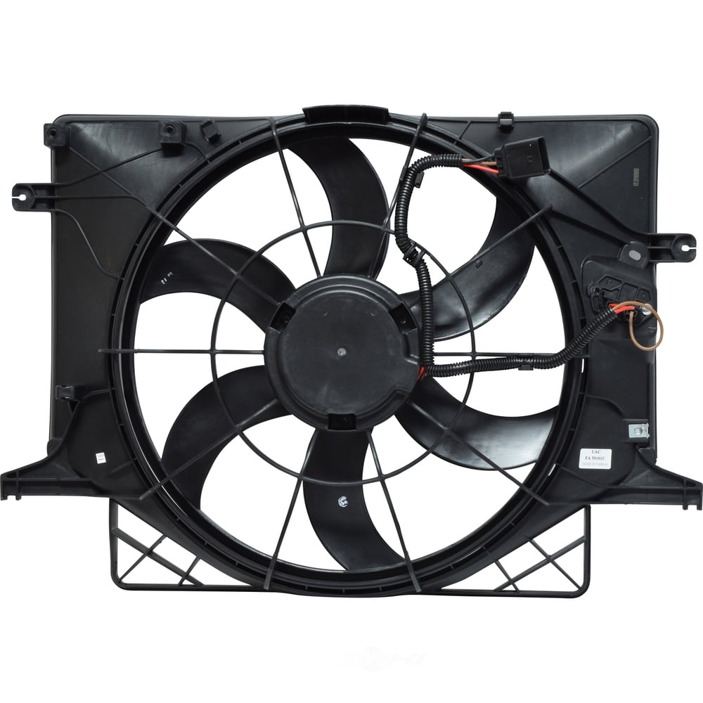 Engine Cooling Fan Assembly -- Radiator Fan Fits select: 2010-2012 HYUNDAI GENESIS COUPE 2.0T