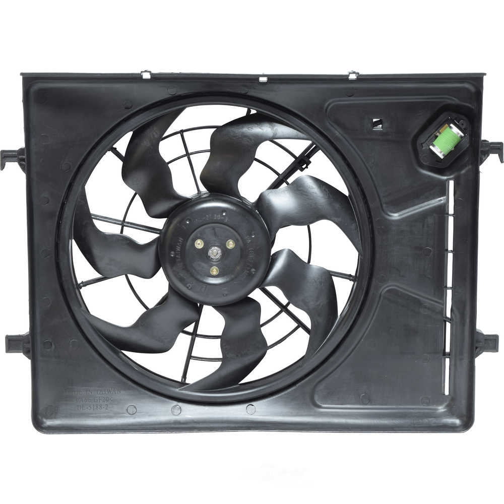Engine Cooling Fan Assembly -- Radiator Fan Fits select: 2010 HYUNDAI ELANTRA TOURING, 2007-2009 HYUNDAI ELANTRA