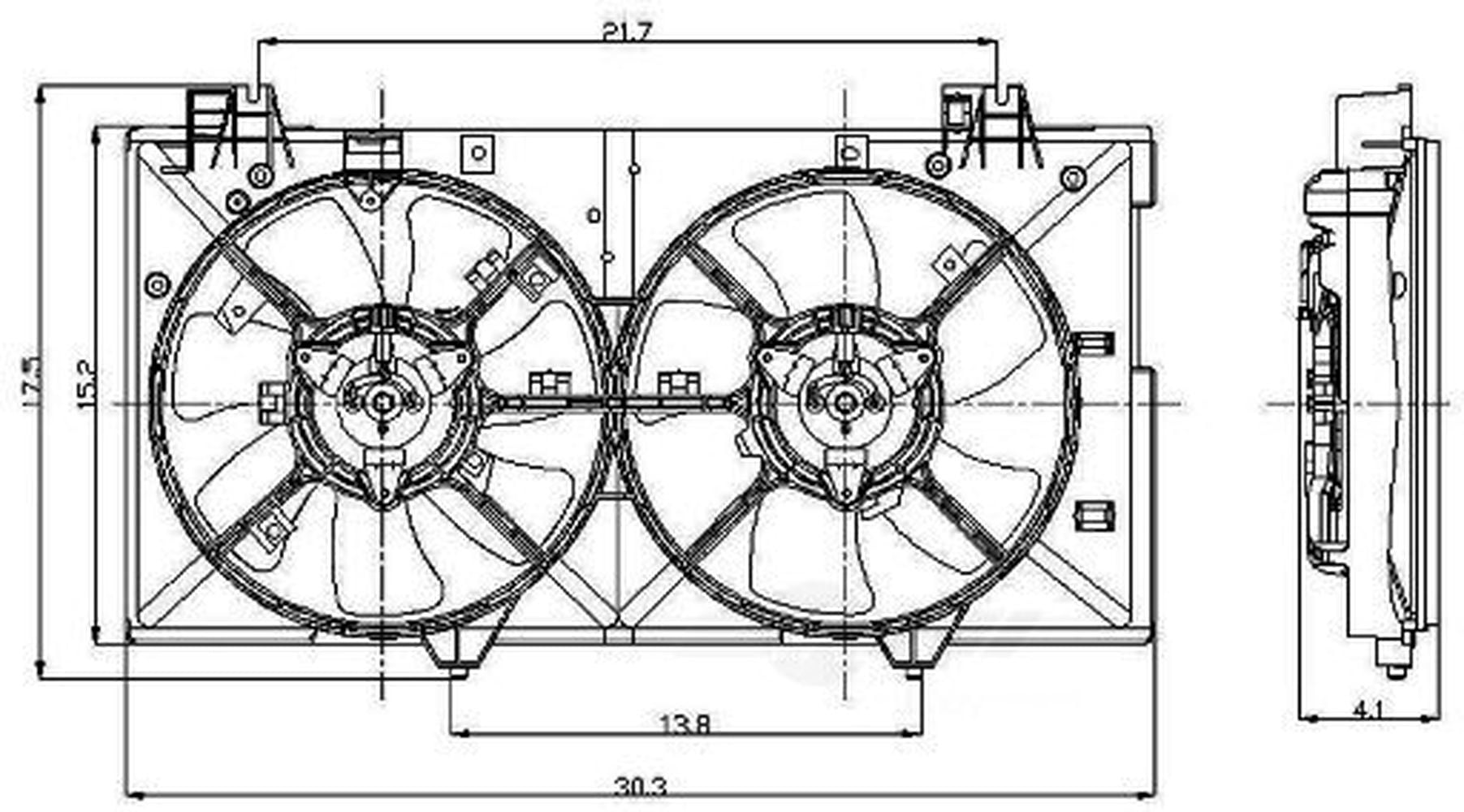 Engine Cooling Fan Assembly