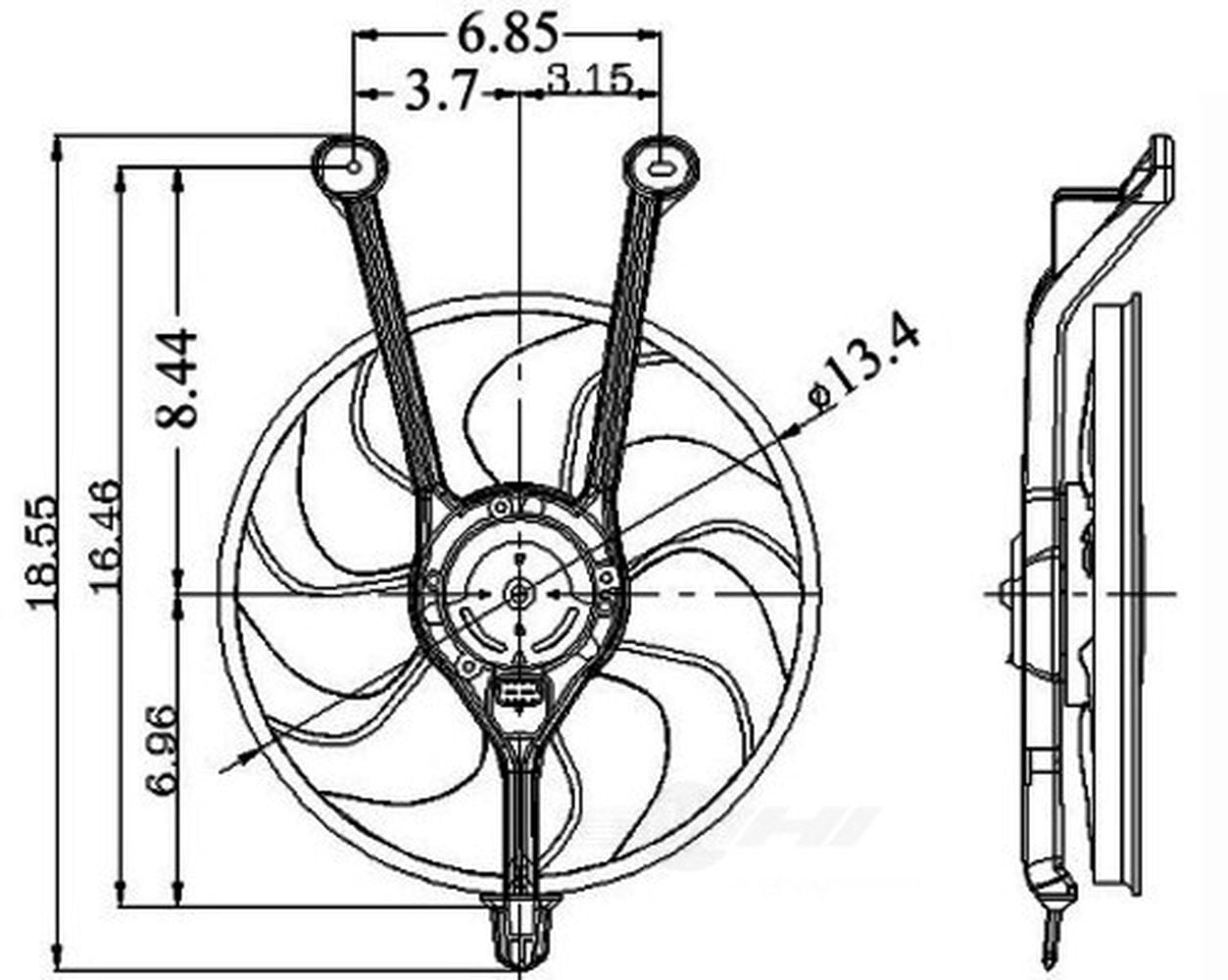 Engine Cooling Fan Assembly