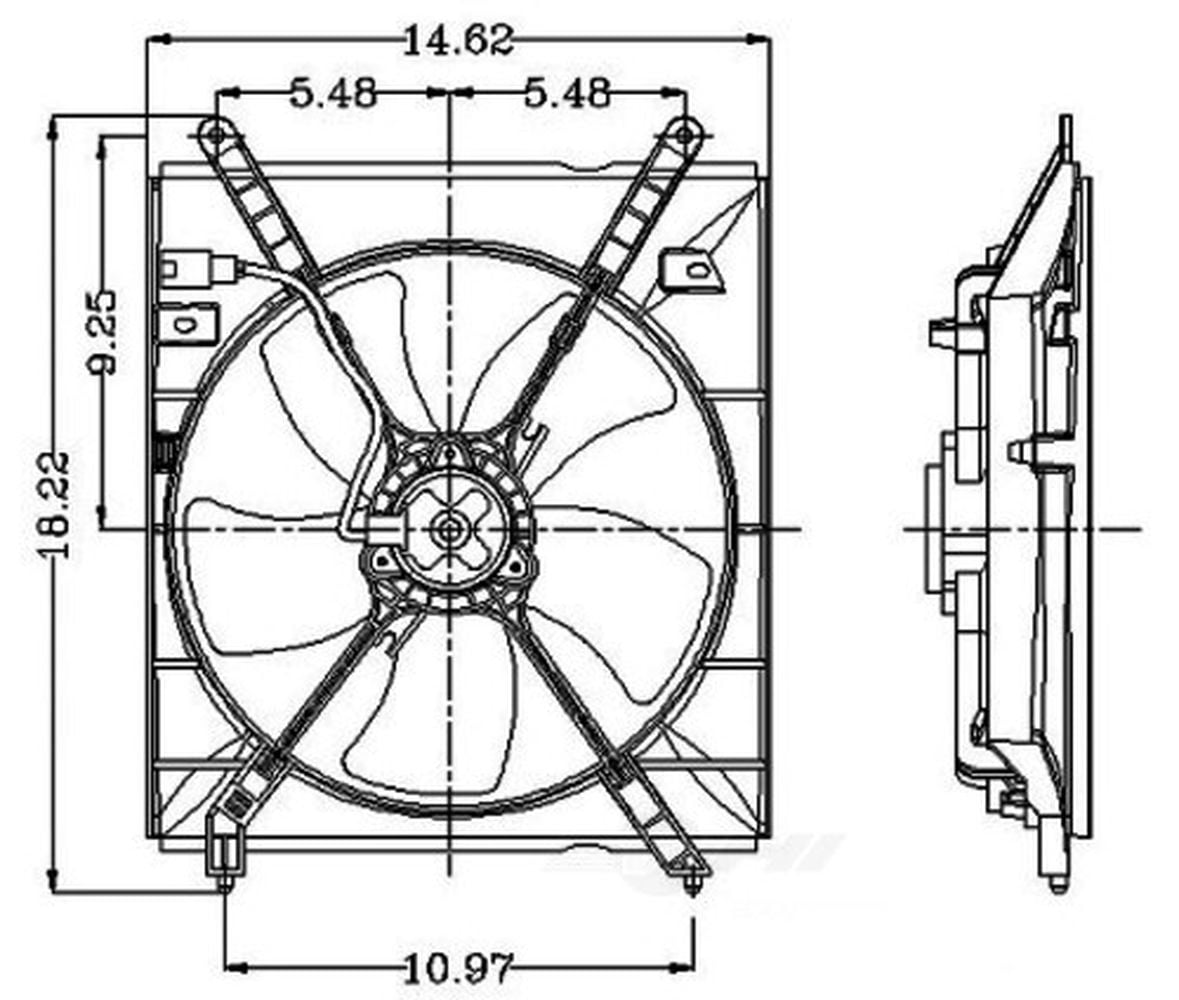 Engine Cooling Fan Assembly