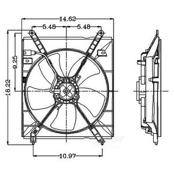 Engine Cooling Fan Assembly