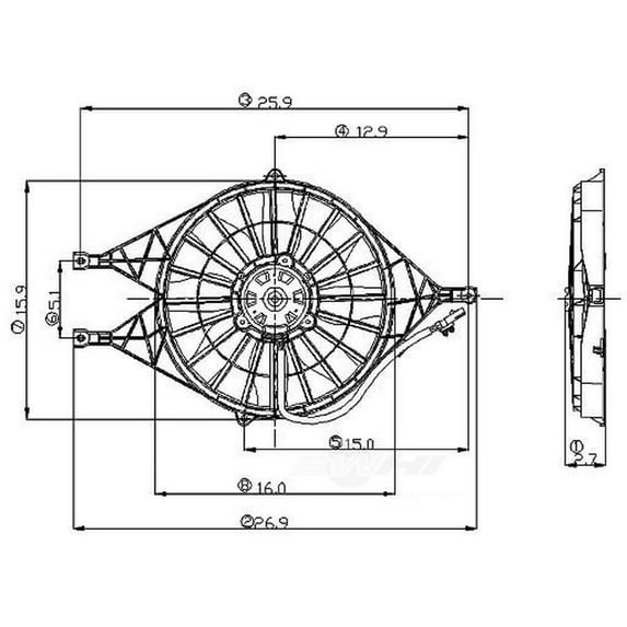 Engine Cooling Fan Assembly
