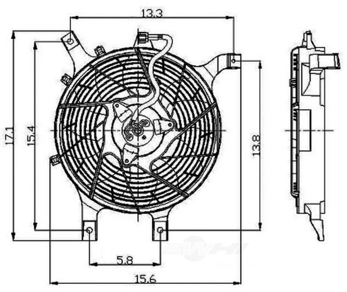 Engine Cooling Fan Assembly