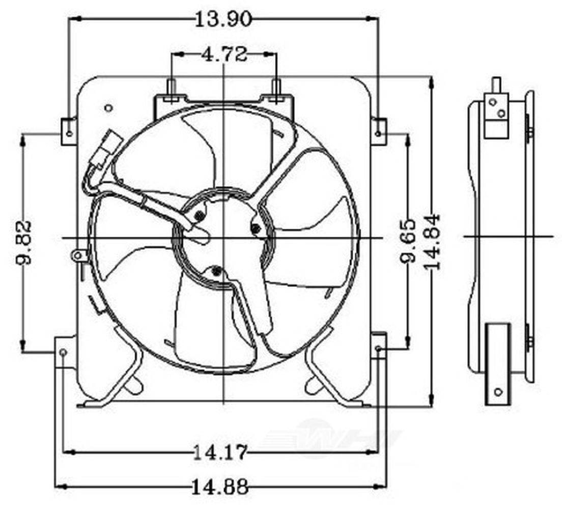 Engine Cooling Fan Assembly