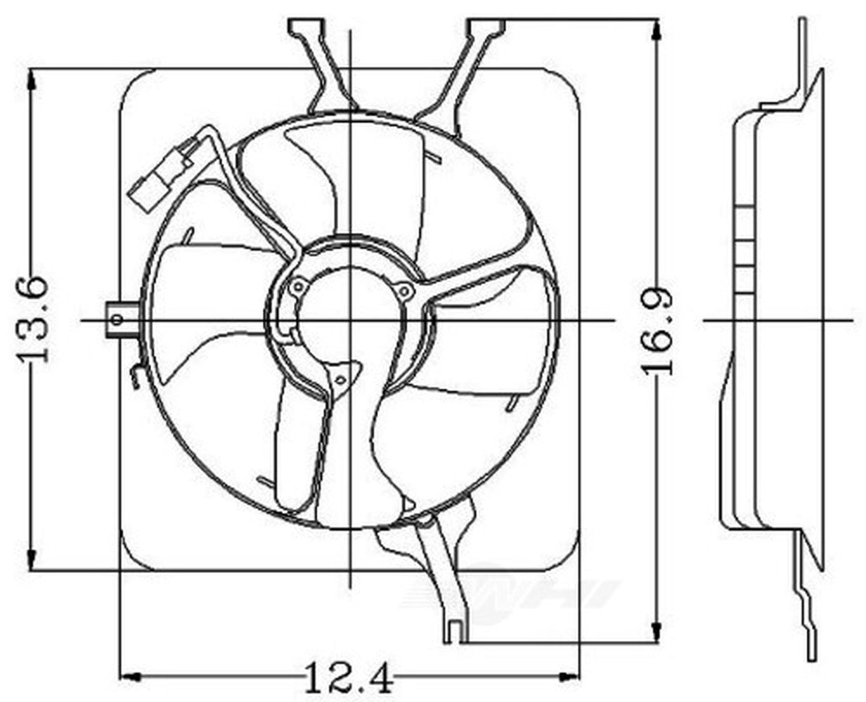 Engine Cooling Fan Assembly