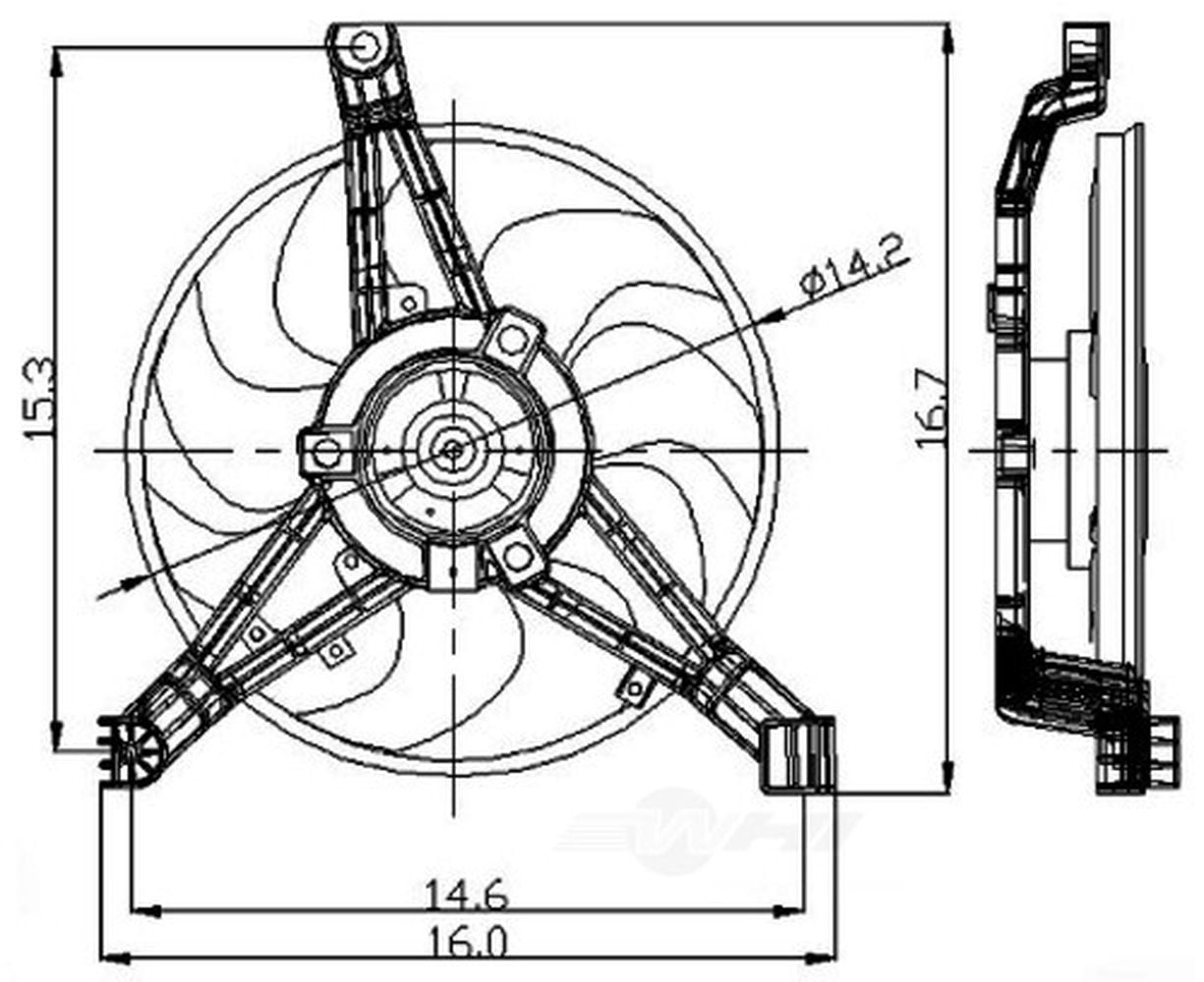 Engine Cooling Fan Assembly