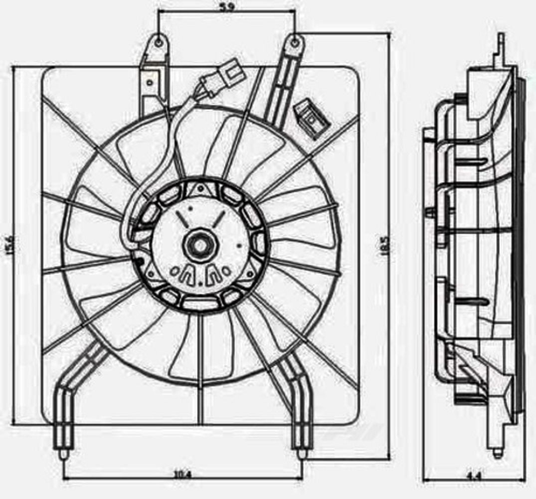 Engine Cooling Fan Assembly