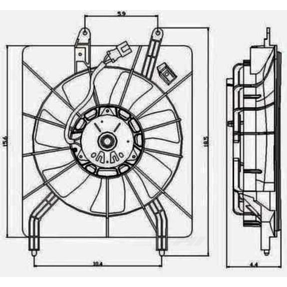 Engine Cooling Fan Assembly