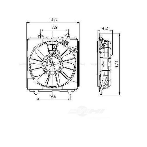 Engine Cooling Fan Assembly
