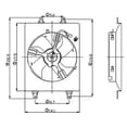 thumbnail image 1 of Engine Cooling Fan Assembly, 1 of 1